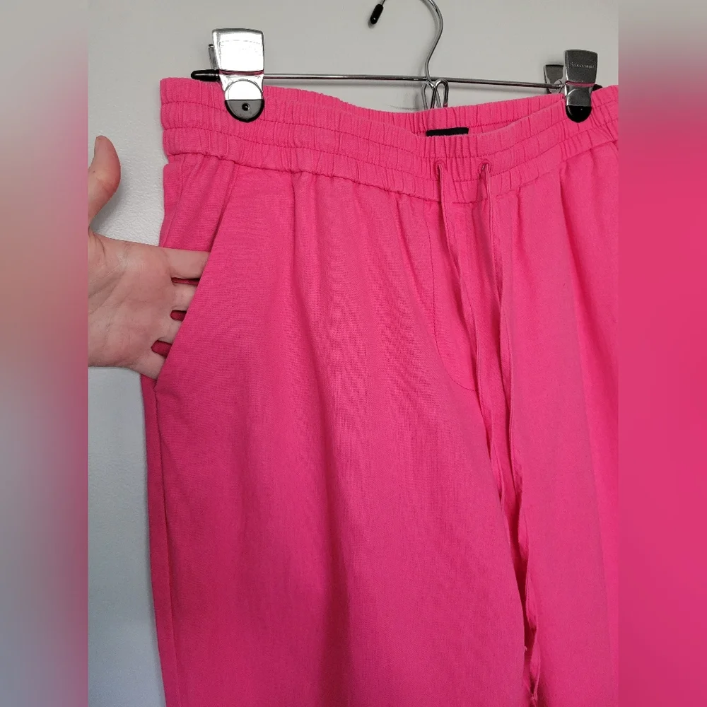 J. Crew Vibrant Pink Joggers - Picture 5 of 11